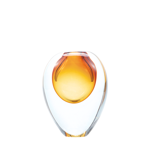 Perle Amber Glass Vase | Large, image