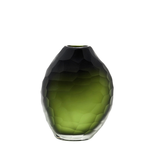 Handmade Calypso Olive Vase | Medium, image