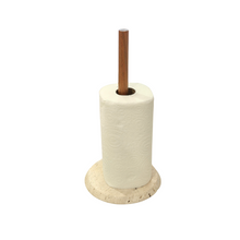 Paper Towel Holder | Travertine