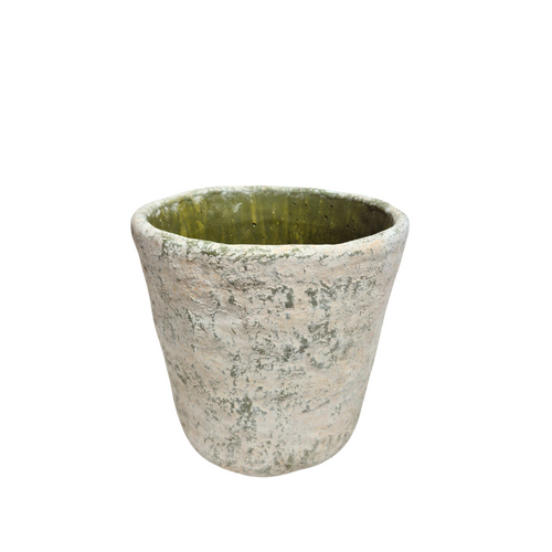 Grøn Concrete Plant Pot | Large, image