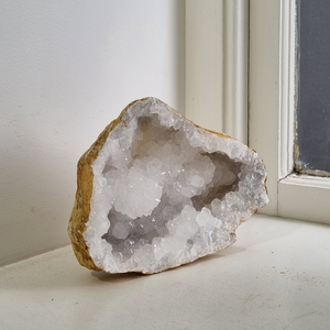 Clear Quartz Geode Cave, frontside