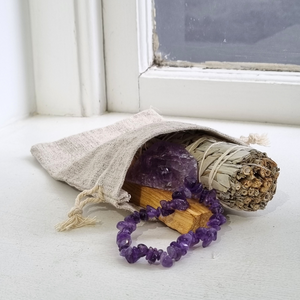 Calming Crystals Kit - Amethyst | The Stone of Peace, items