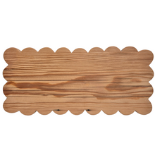 Douglas Fir Scalloped Cheese Board | Rectangular