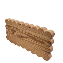 Douglas Fir Scalloped Cheese Board | Rectangular