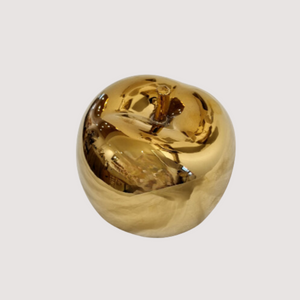 Rosh Hashanah Ceramic Golden Apple