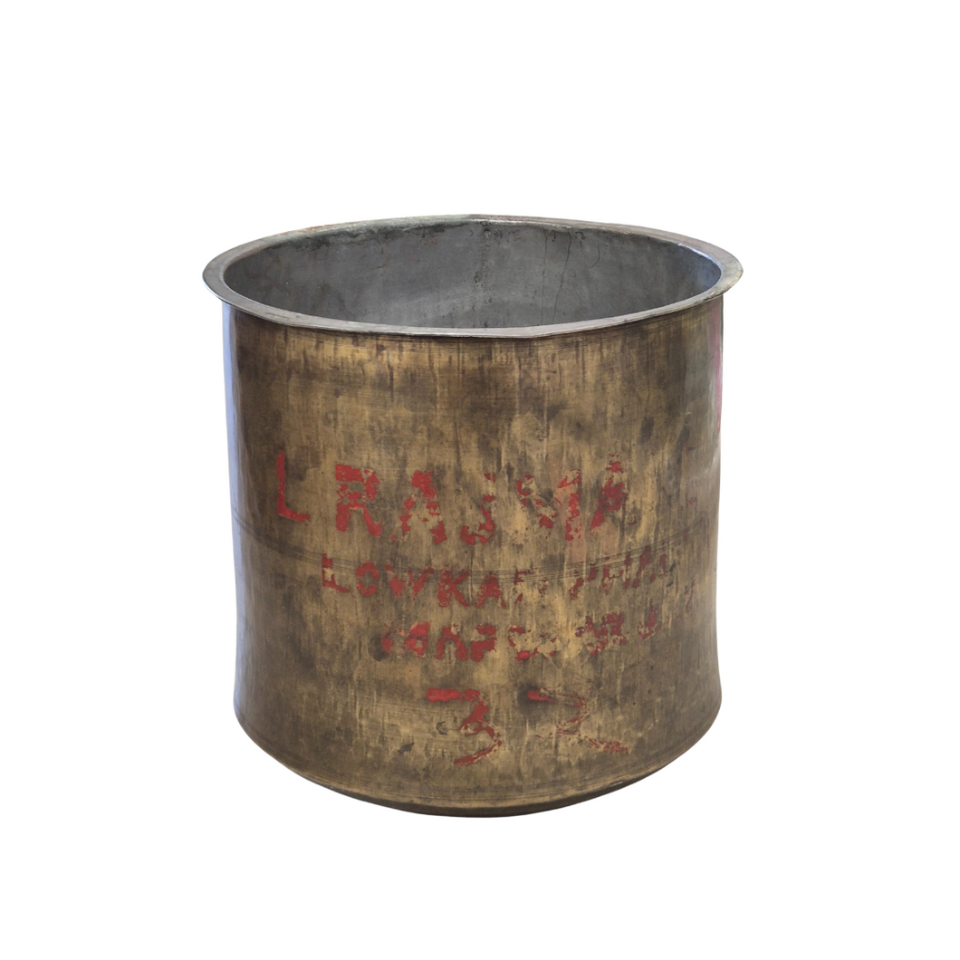Decorative Brass Cauldron | No Handle