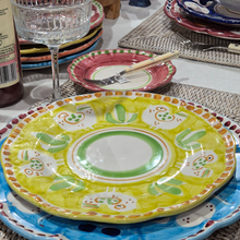 Yellow Amalfi Dinner Plate | Quaglia