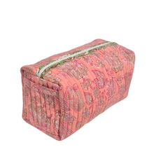 Floral Toiletry Bag | Paisley Pink