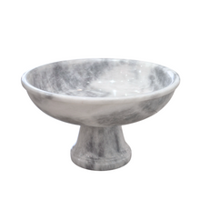 Pedestal Marble Fruit Bowl | Large