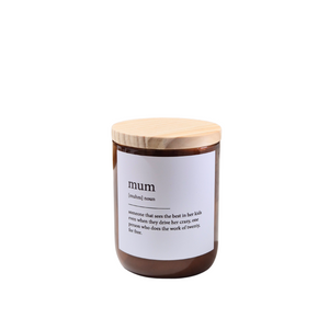 mum candle | cucumber × mint × lemongrass & lime