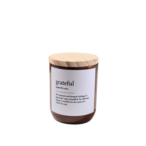 grateful candle | almond milk × coconut milk