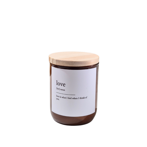 love candle | almond milk × coconut milk