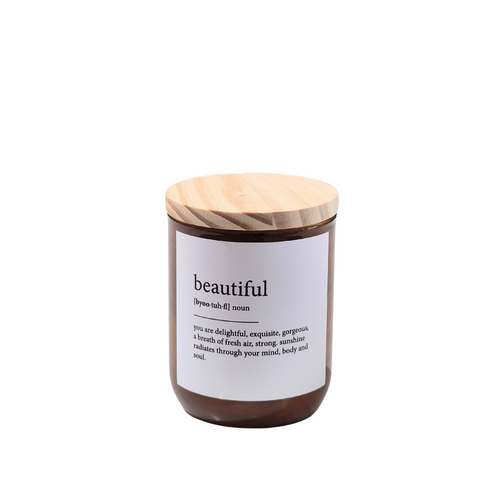 beautiful candle | agarwood × musk × patchouli