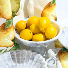 Pedestal Marble Fruit Bowl | Large