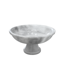 Pedestal Marble Fruit Bowl | Small