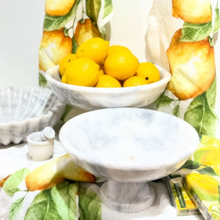 Pedestal Marble Fruit Bowl | Small