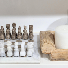 Small Marble Chess Set | 30 CM