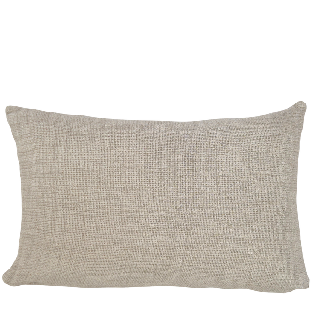 60CM × 40CM Feather-filled Linen Cushion | MESH