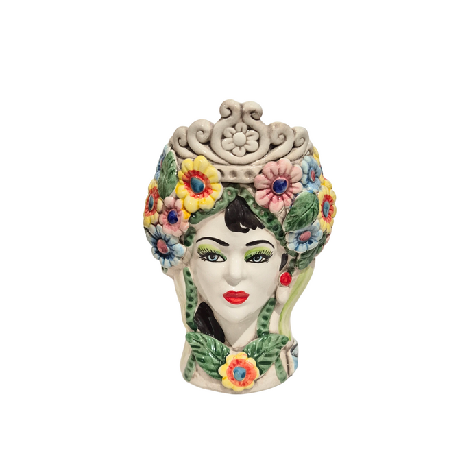 Iuliana | Moro Head - Sicilian Ceramic Vase