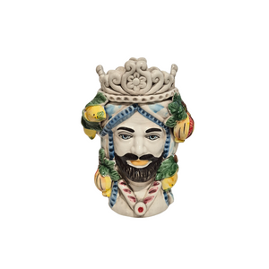Julian | Moro Head- Sicilian Ceramic Vase