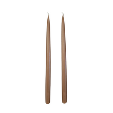 Jacques Dripless Taper Candles | Chocolate Brown — 35cm × 2.2cm⌀
