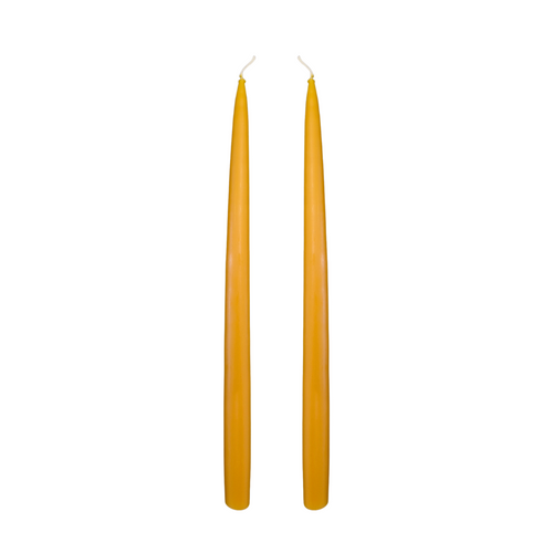 Jacques Dripless Taper Candles | Honey — 35cm × 2.2cm⌀