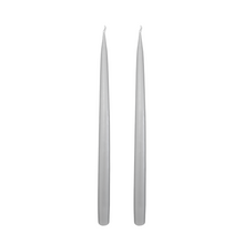 Jacques Dripless Taper Candles | Light Grey — 35cm × 2.2cm⌀