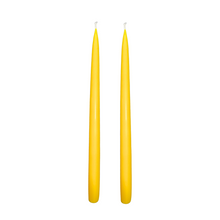 Jacques Dripless Taper Candles | Lemon Yellow — 35cm × 2.2cm⌀