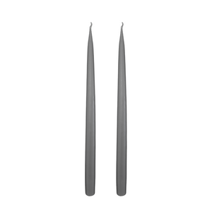 Jacques Dripless Taper Candles | Grey — 35cm × 2.2cm⌀