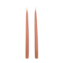 Jacques Dripless Taper Candles | Terracotta — 35cm × 2.2cm⌀