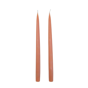 Jacques Dripless Taper Candles | Terracotta — 35cm × 2.2cm⌀