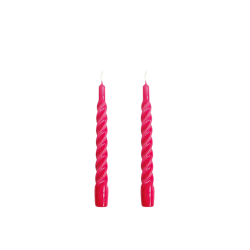 Rolande Dripless Candles | Cerise