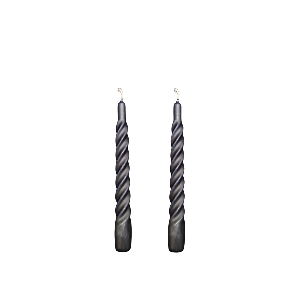 Rolande Dripless Candles | Black