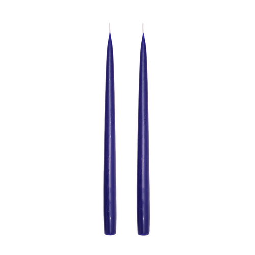 Jacques Dripless Taper Candles | Blue — 35cm × 2.2cm⌀