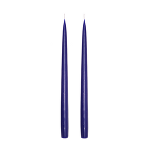 Jacques Dripless Taper Candles | Blue — 35cm × 2.2cm⌀
