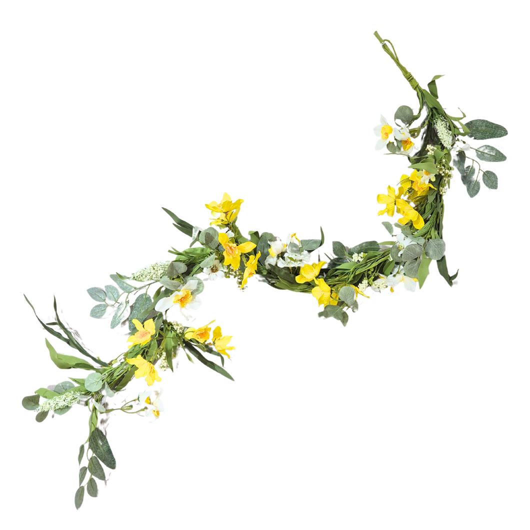 Daffodil Easter Garland