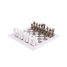 Small Marble Chess Set | 30 CM