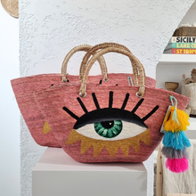 Goddess of Beauty - Evil Eye Beach Bag