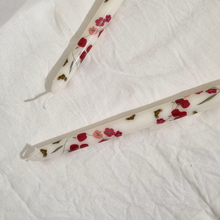 Rosh-Hashanah-Shana-Tova white candles with sweet apple print, angles birds view