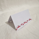 rosh-hashanah-shana-tova Sweet Apple Blossom Place Card, open