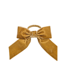Velvet Bow Napkin Ring | Gold
