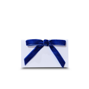 Blue Bow Name Cards | Set-of-10