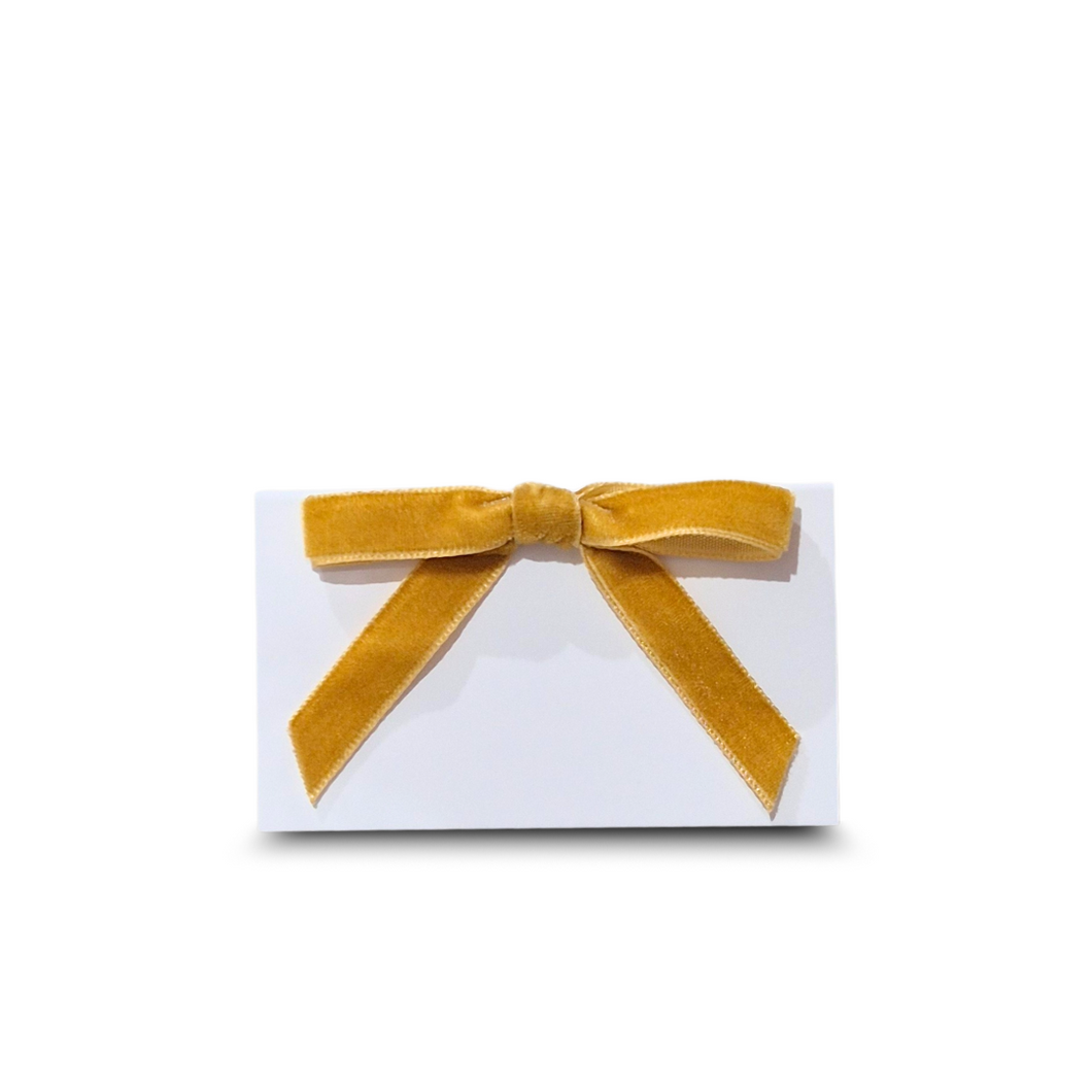 Gold Bow Name Cards | Set-of-10