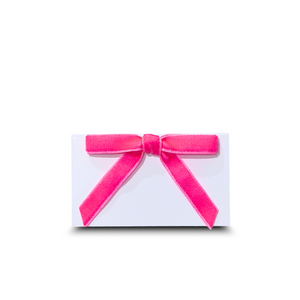 Pink Bow Name Cards | Set-of-10