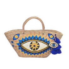 Evil Eye | Beaded Bag Charm/Key Ring