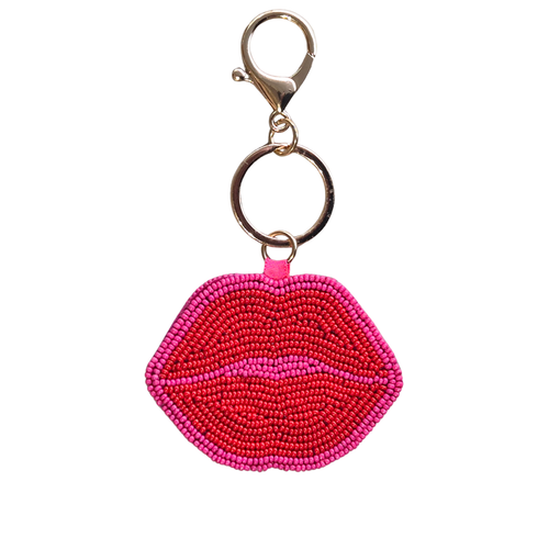 BISOU | Beaded Bag Charm/Key Ring