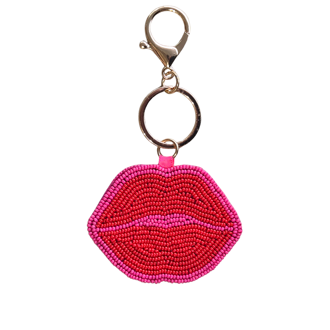 BISOU | Beaded Bag Charm/Key Ring