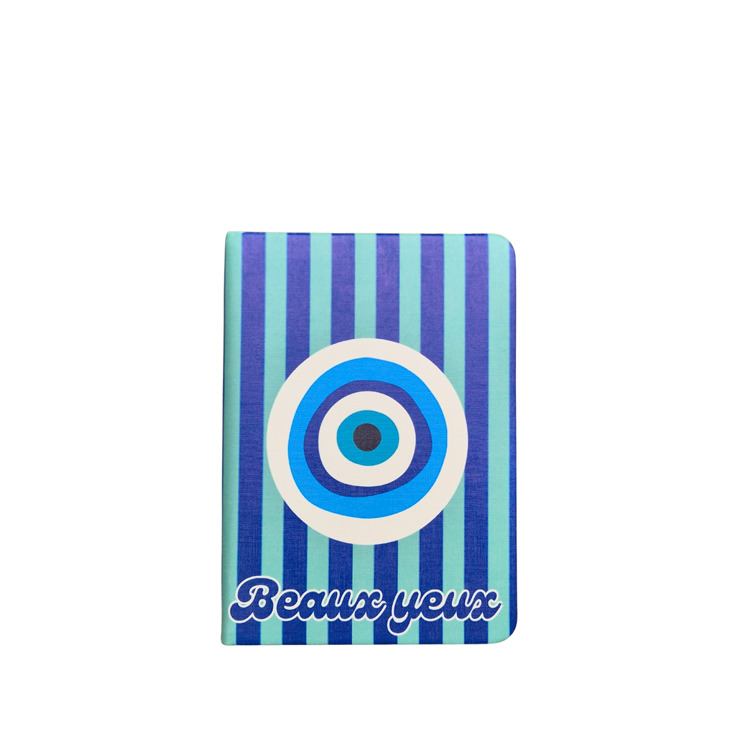 A6 Evil Eye Hardcover Notebook | 80 Sheets
