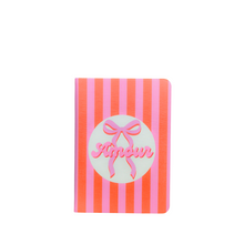 A6 Amour Bow Hardcover Notebook | 80 Sheets