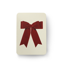 Bow Greeting Card | Red